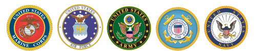 United States Military branch seals