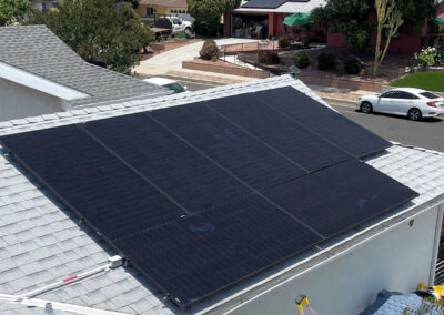 Completed Solar Panel Project