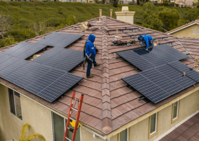 solar system & Construction santa clarita project