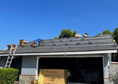 solar panel installation