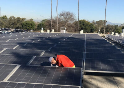 solar panel installation
