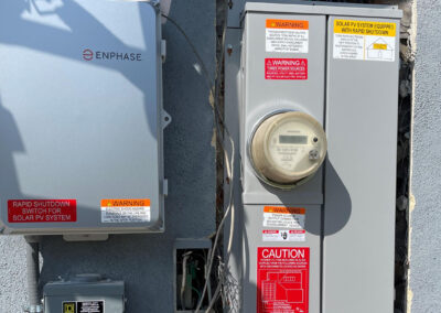 solar panel storage
