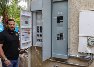 solar panel storage