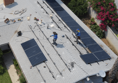 solar system & Construction Winnetka Project
