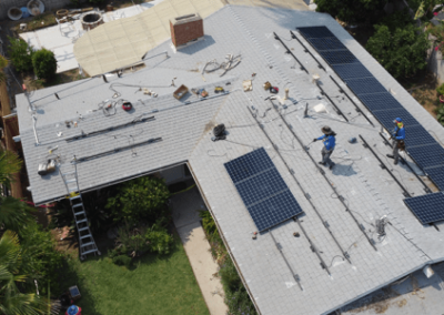 solar system & Construction Winnetka Project